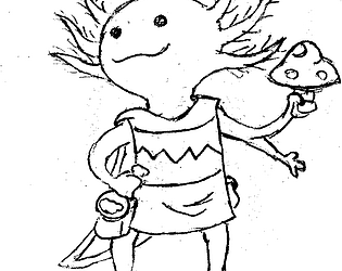 Achcauhtli the Axolotl Alchemist