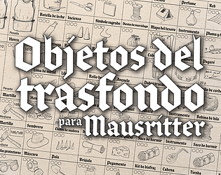 Spanish Background Items Cards