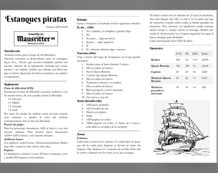 Estanques piratas (Mausritter adventure)