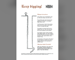 Keep digging!