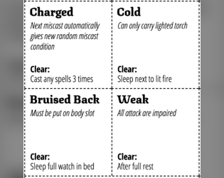 Mausritter – Condition Pack 1