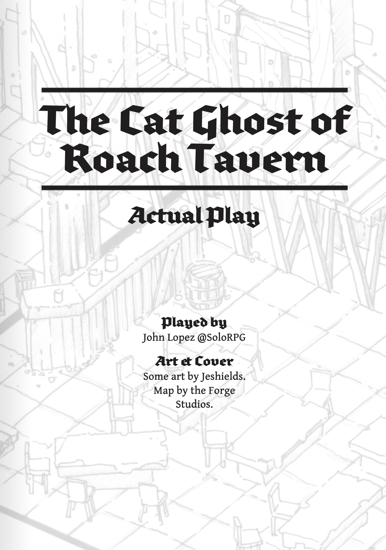 The Cat Ghost of Roach Tavern
