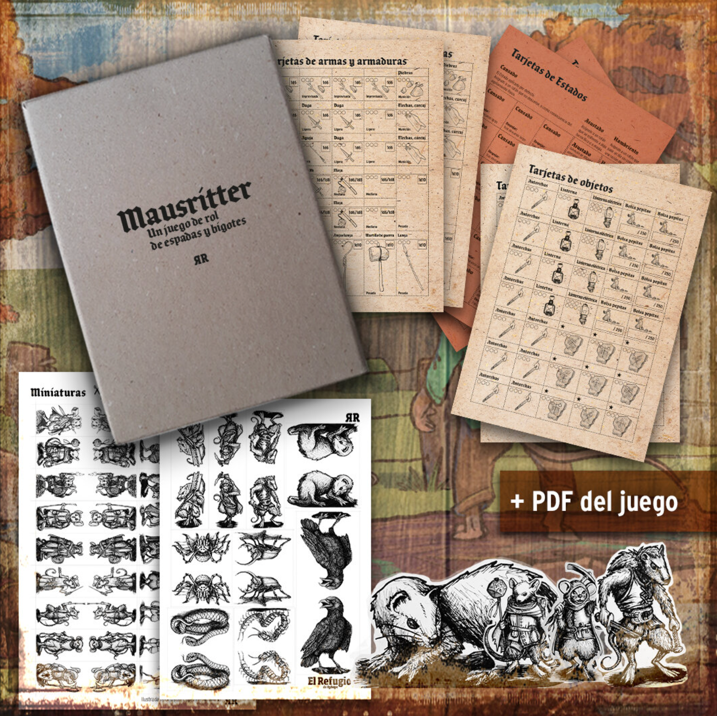 Mausritter Collector’s Edition (Spanish)