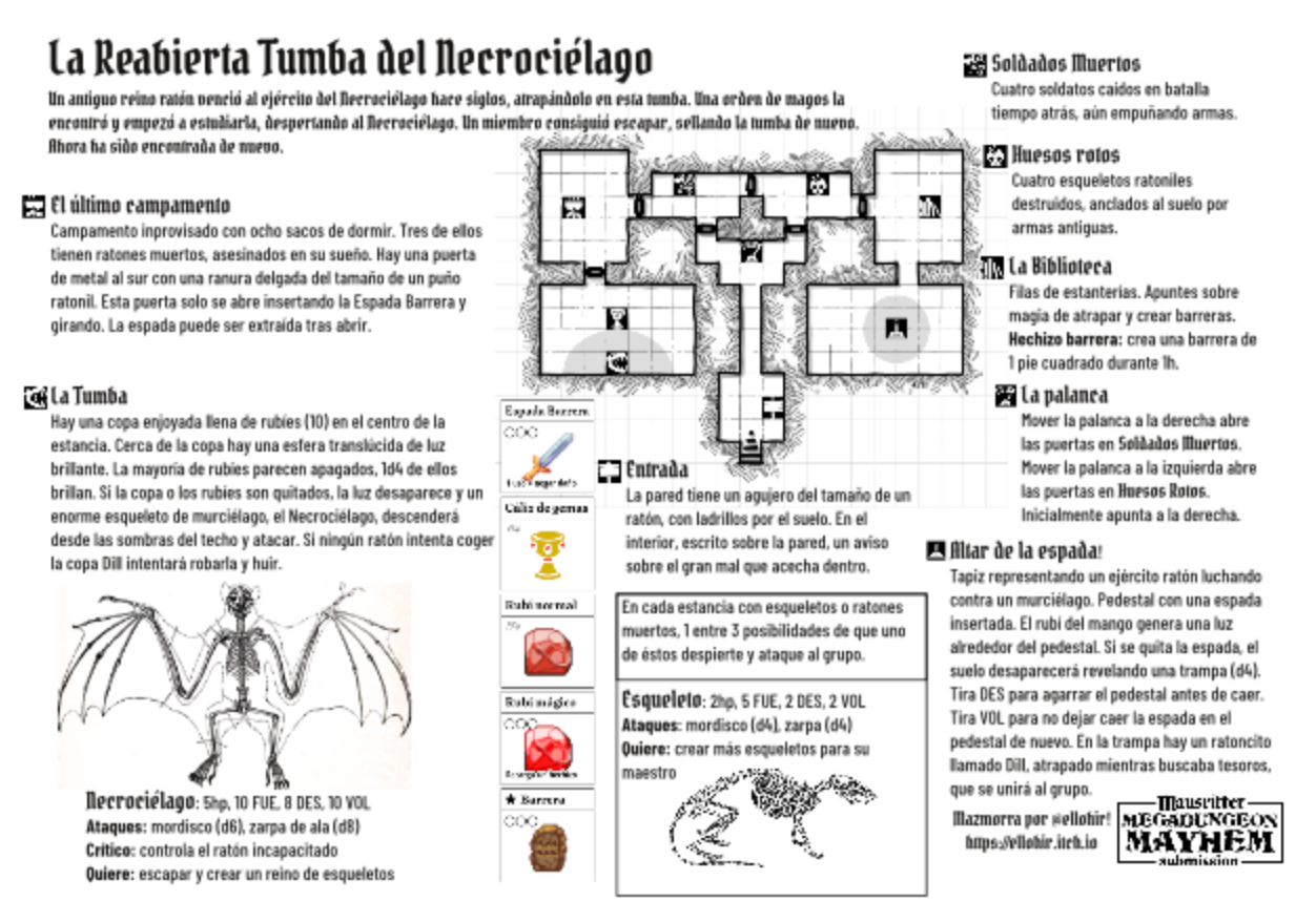 La Reabierta Tumba del Necrociélago