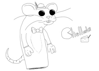 Cheddarbit the Mouse Puppet