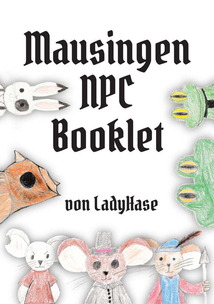 Mausingen NPCs Booklet (German)