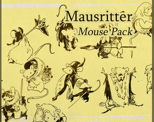 Mausritter Mouse Pack